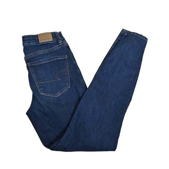 American Eagle Womens 2 Long Next Level Stretch Curvy High Rise Jegging - Picture 3 of 11